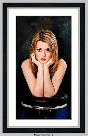30 x 18 with silver frame